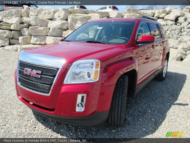 Crystal Red Tintcoat / Jet Black 2014 GMC Terrain SLT