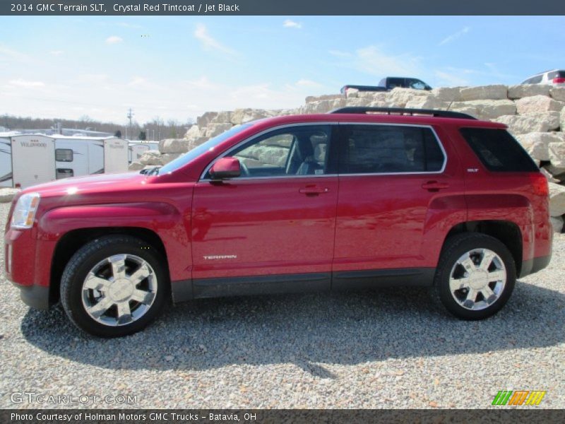 Crystal Red Tintcoat / Jet Black 2014 GMC Terrain SLT