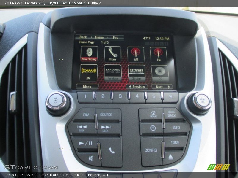 Crystal Red Tintcoat / Jet Black 2014 GMC Terrain SLT