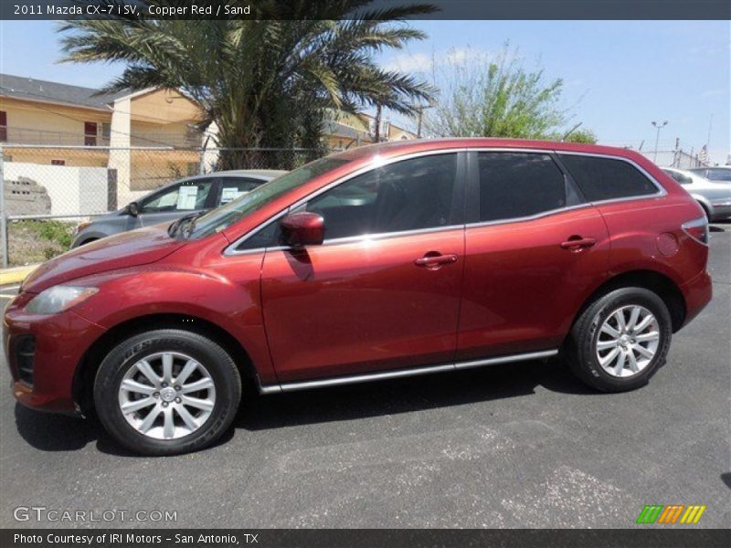 Copper Red / Sand 2011 Mazda CX-7 i SV