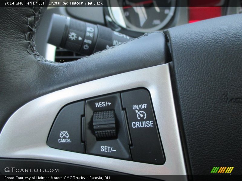Crystal Red Tintcoat / Jet Black 2014 GMC Terrain SLT