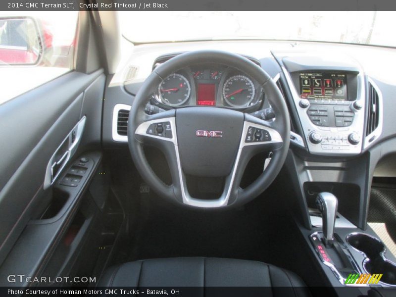 Crystal Red Tintcoat / Jet Black 2014 GMC Terrain SLT