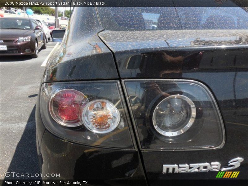 Black Mica / Black 2008 Mazda MAZDA3 i Sport Sedan