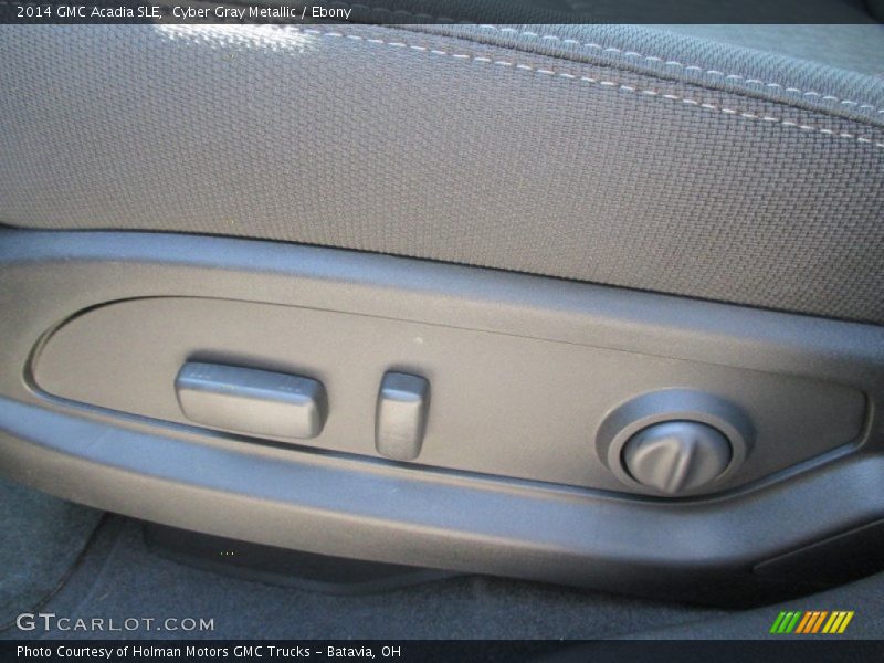 Cyber Gray Metallic / Ebony 2014 GMC Acadia SLE