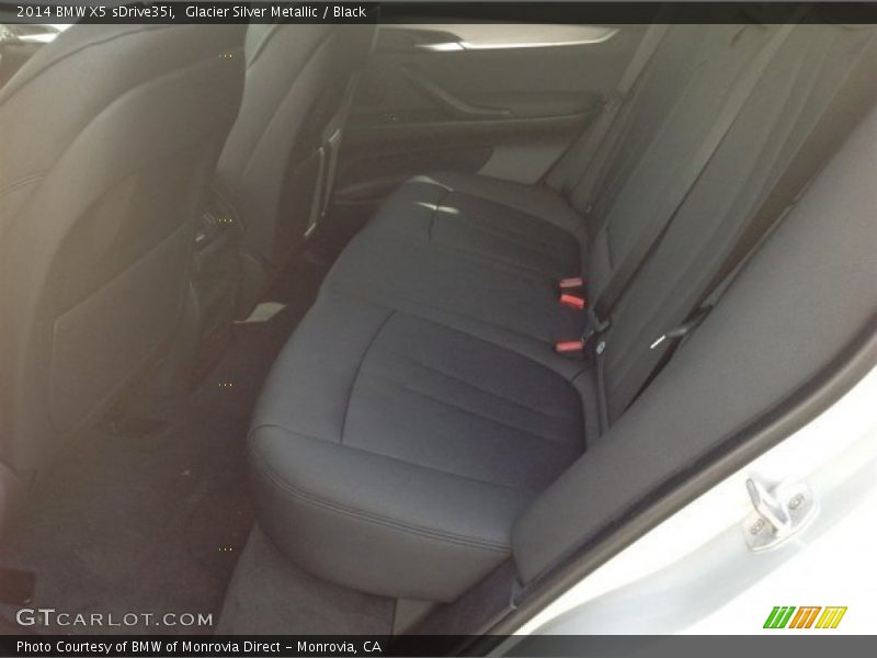Glacier Silver Metallic / Black 2014 BMW X5 sDrive35i