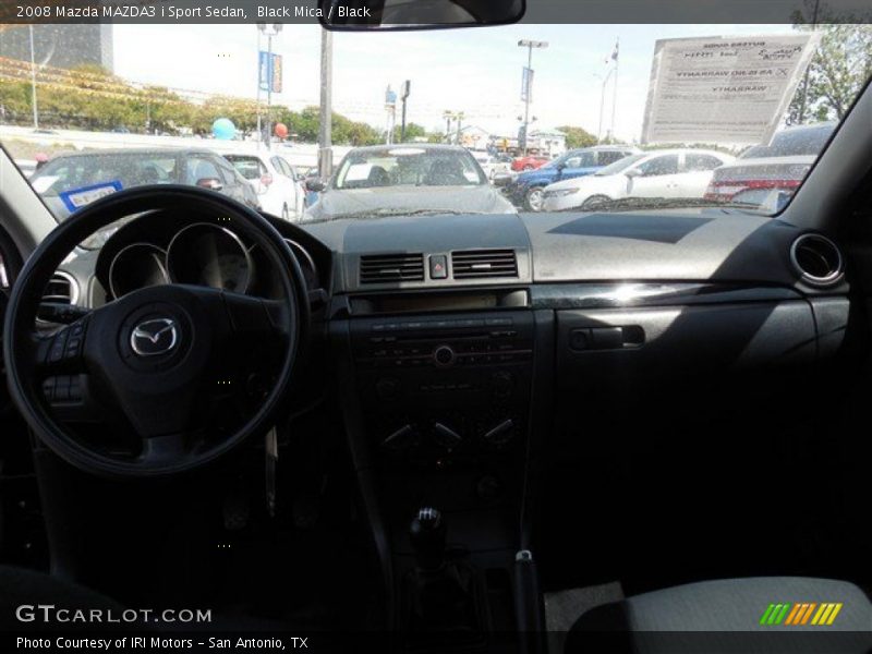 Black Mica / Black 2008 Mazda MAZDA3 i Sport Sedan