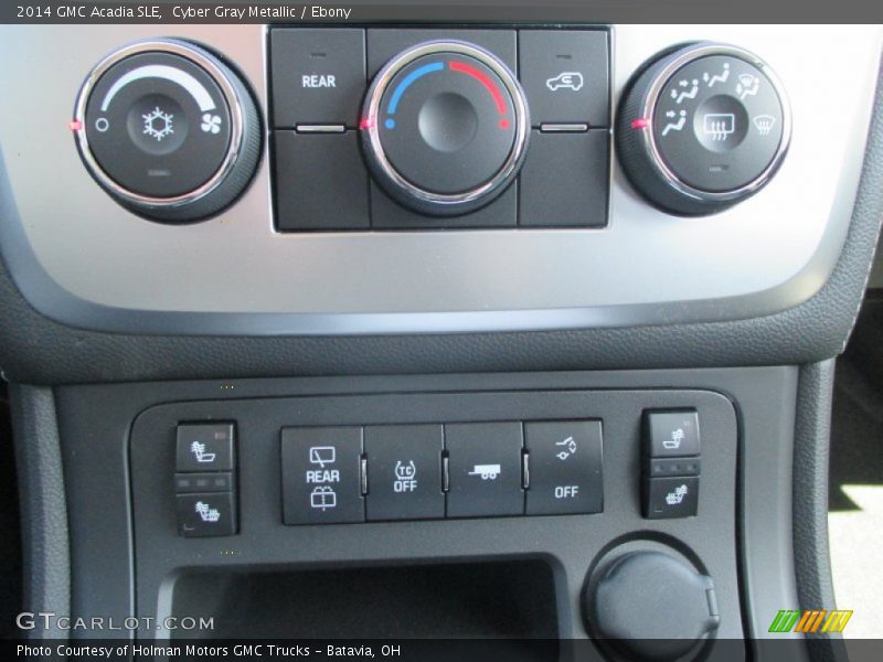 Cyber Gray Metallic / Ebony 2014 GMC Acadia SLE