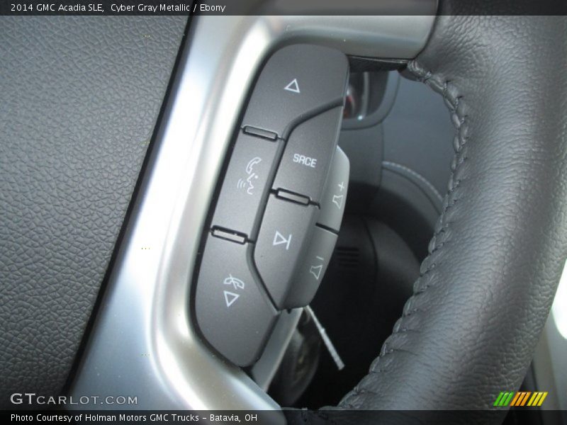 Cyber Gray Metallic / Ebony 2014 GMC Acadia SLE