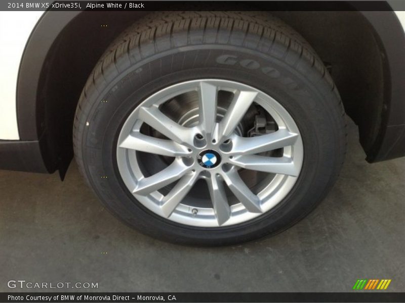 Alpine White / Black 2014 BMW X5 xDrive35i