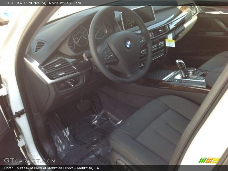 Alpine White / Black 2014 BMW X5 xDrive35i