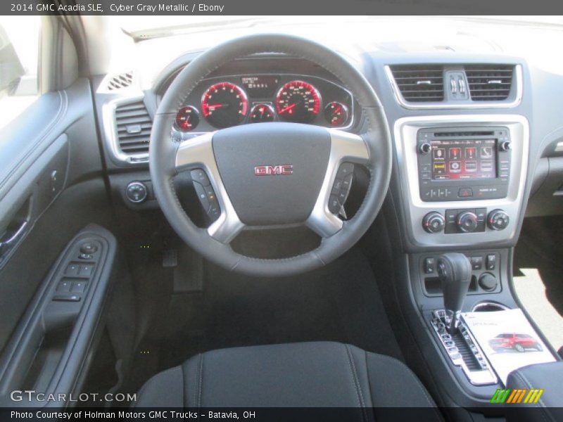 Cyber Gray Metallic / Ebony 2014 GMC Acadia SLE