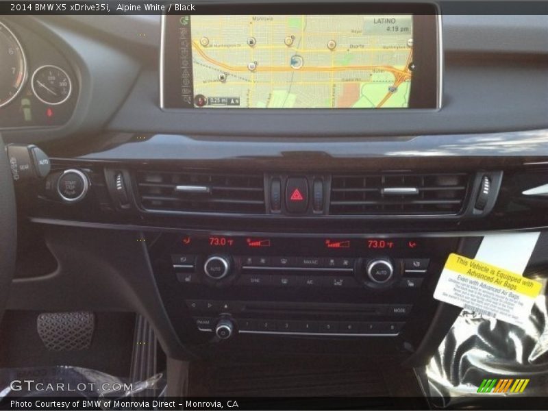 Alpine White / Black 2014 BMW X5 xDrive35i
