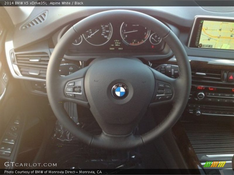 Alpine White / Black 2014 BMW X5 xDrive35i