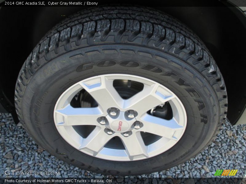 Cyber Gray Metallic / Ebony 2014 GMC Acadia SLE