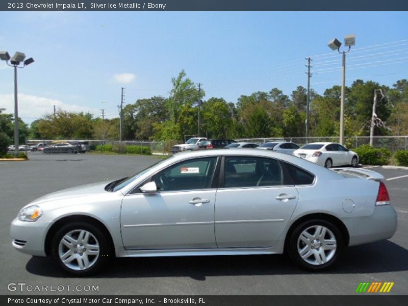 Silver Ice Metallic / Ebony 2013 Chevrolet Impala LT