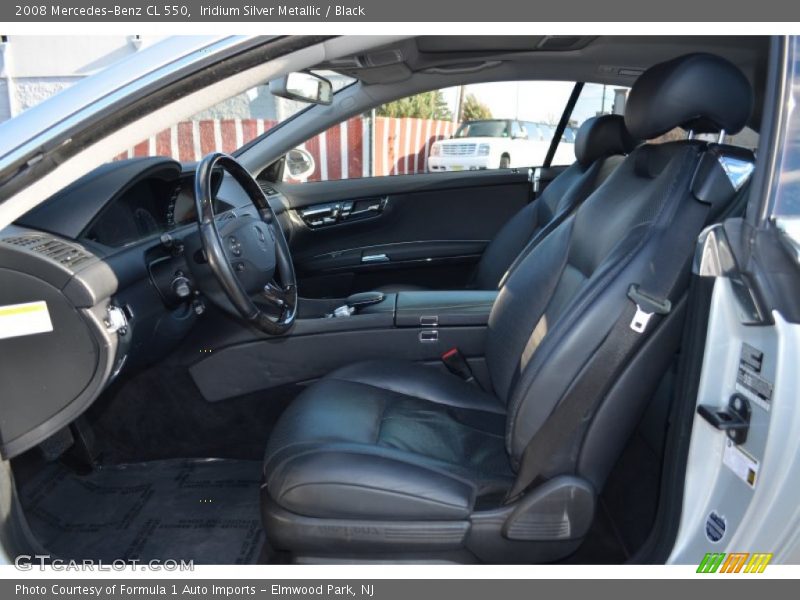 Iridium Silver Metallic / Black 2008 Mercedes-Benz CL 550