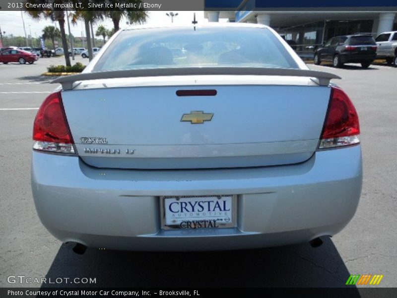 Silver Ice Metallic / Ebony 2013 Chevrolet Impala LT