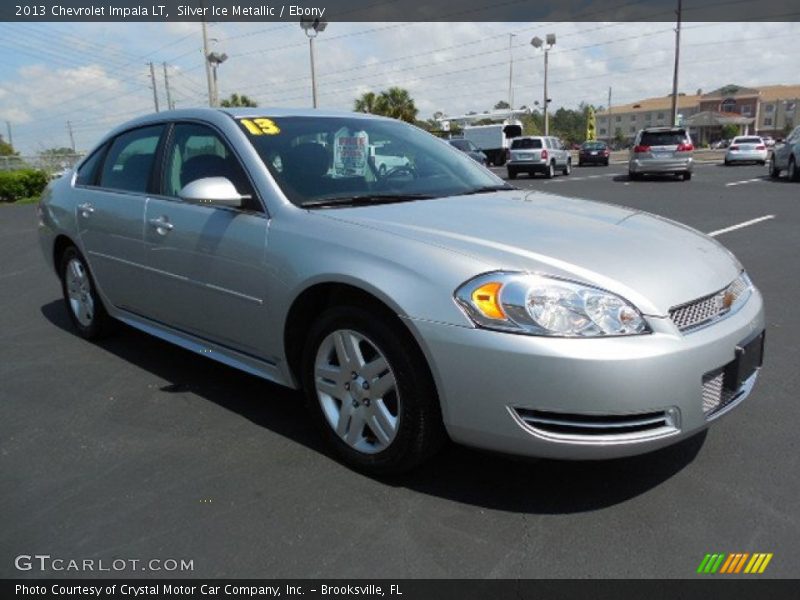 Silver Ice Metallic / Ebony 2013 Chevrolet Impala LT