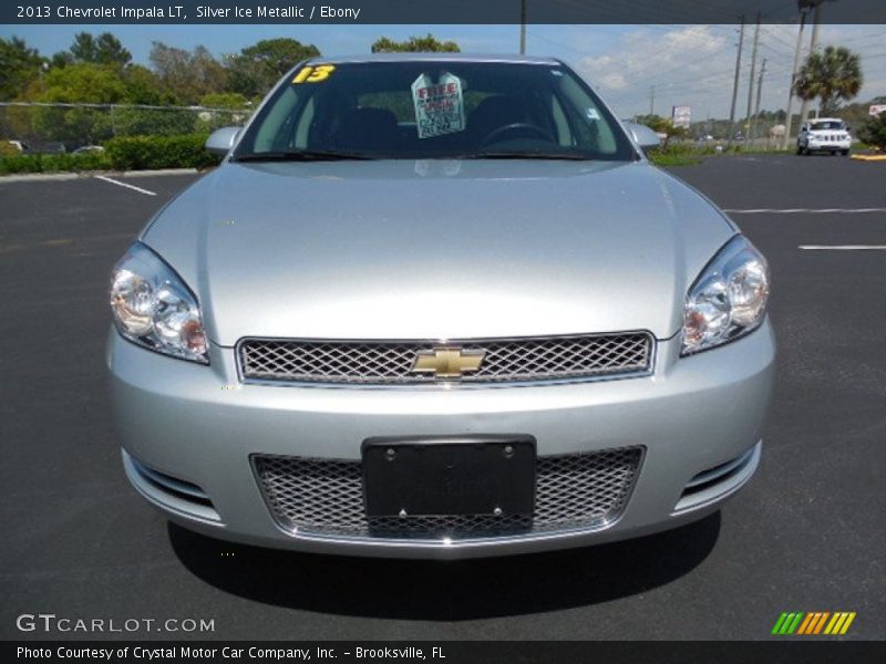 Silver Ice Metallic / Ebony 2013 Chevrolet Impala LT