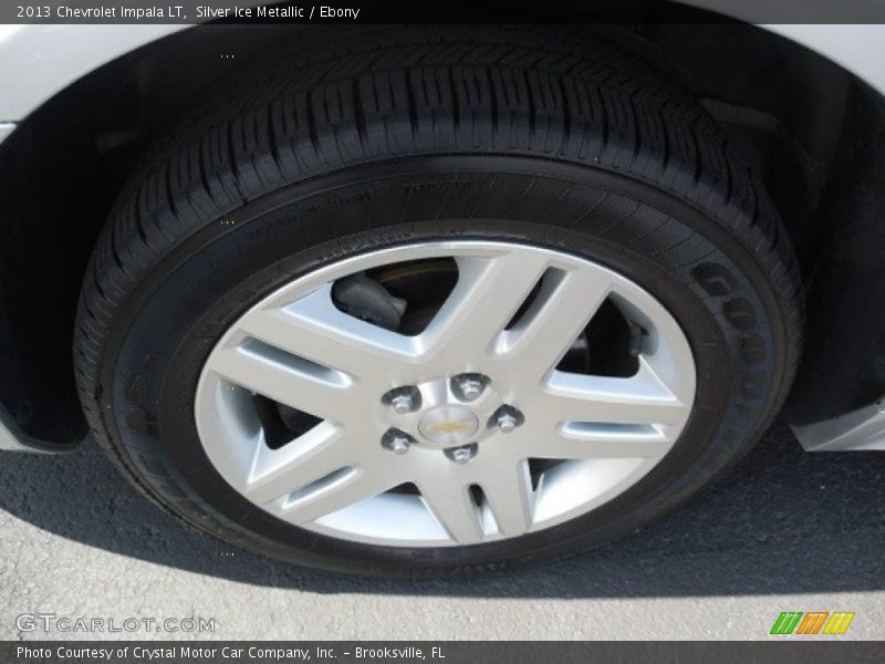 Silver Ice Metallic / Ebony 2013 Chevrolet Impala LT