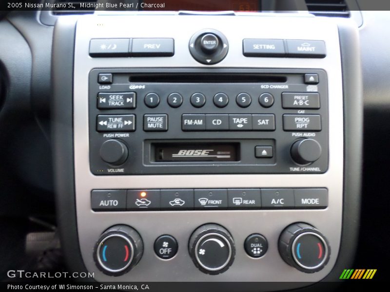 Midnight Blue Pearl / Charcoal 2005 Nissan Murano SL