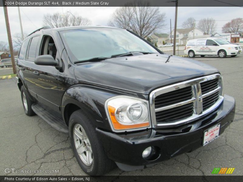 Black / Medium Slate Gray 2004 Dodge Durango SLT 4x4