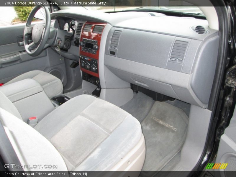 Black / Medium Slate Gray 2004 Dodge Durango SLT 4x4