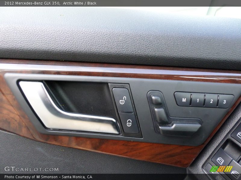 Arctic White / Black 2012 Mercedes-Benz GLK 350