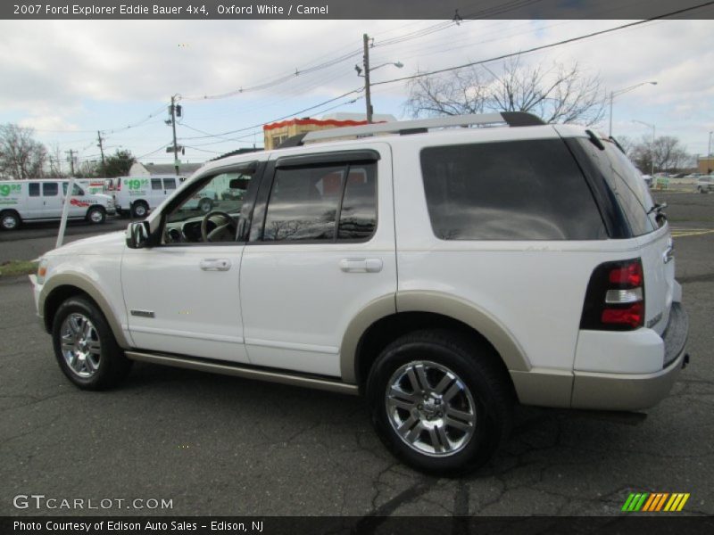 Oxford White / Camel 2007 Ford Explorer Eddie Bauer 4x4