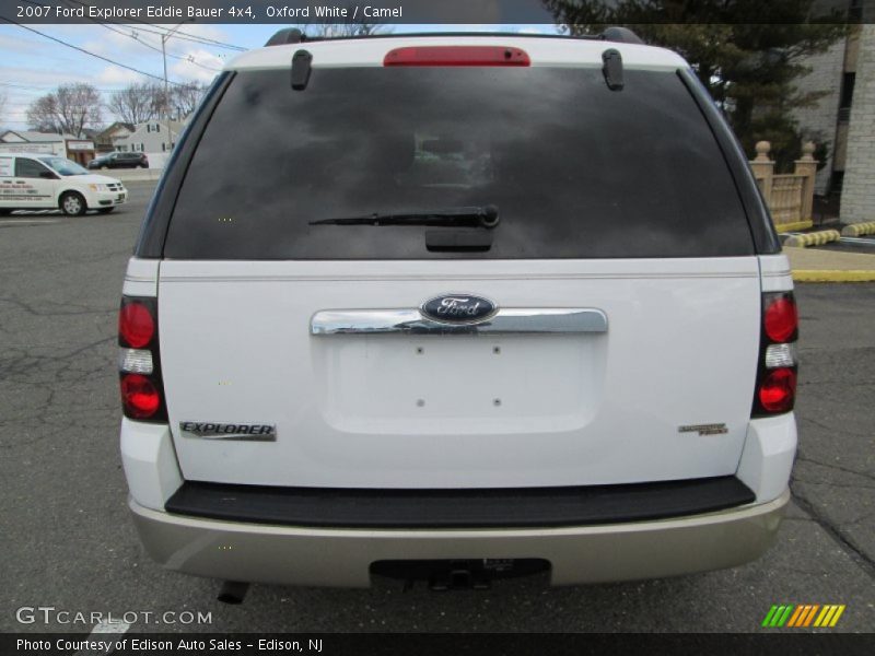 Oxford White / Camel 2007 Ford Explorer Eddie Bauer 4x4