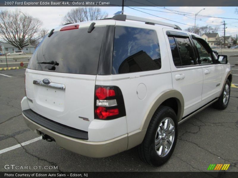 Oxford White / Camel 2007 Ford Explorer Eddie Bauer 4x4