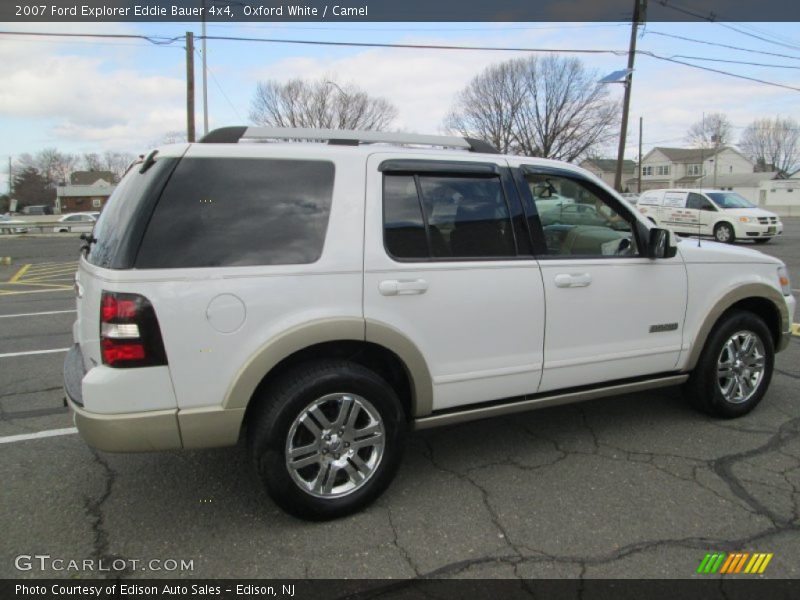 Oxford White / Camel 2007 Ford Explorer Eddie Bauer 4x4