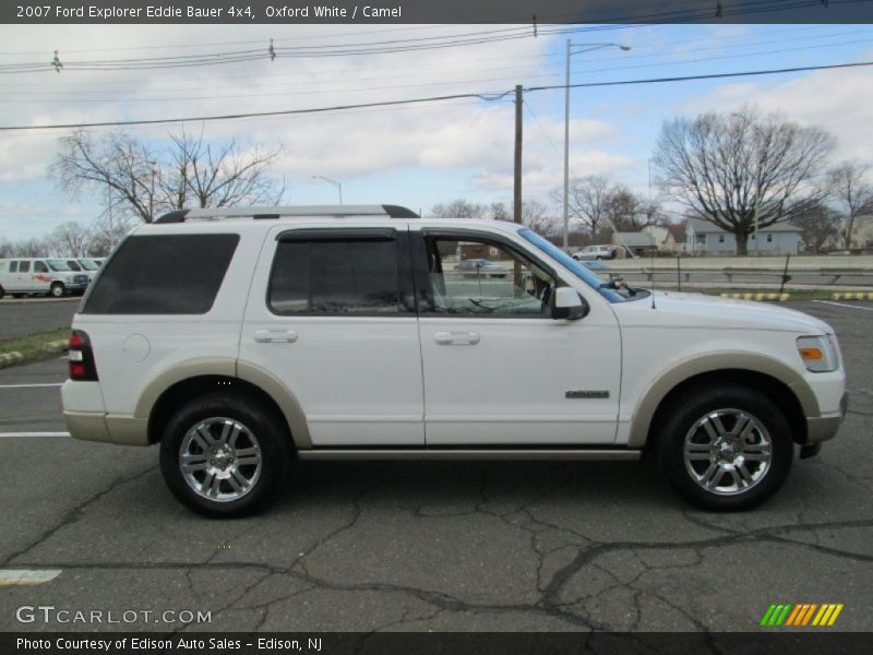 Oxford White / Camel 2007 Ford Explorer Eddie Bauer 4x4