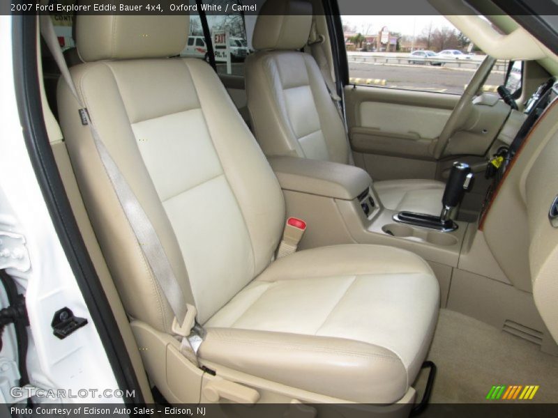Oxford White / Camel 2007 Ford Explorer Eddie Bauer 4x4