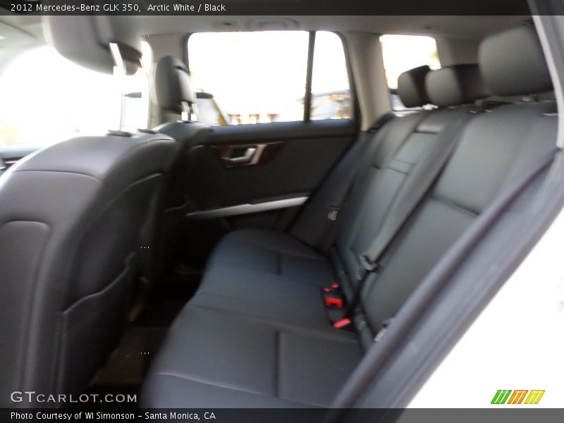 Arctic White / Black 2012 Mercedes-Benz GLK 350