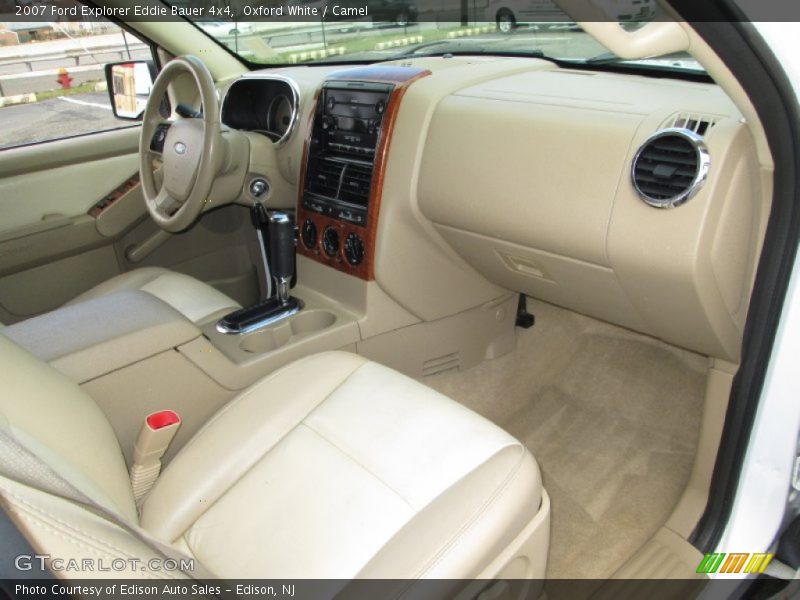 Oxford White / Camel 2007 Ford Explorer Eddie Bauer 4x4