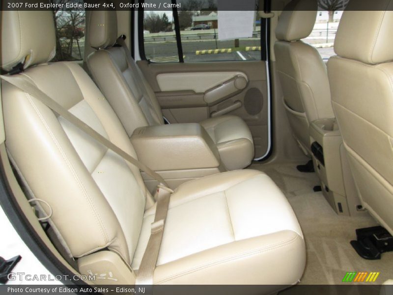Oxford White / Camel 2007 Ford Explorer Eddie Bauer 4x4