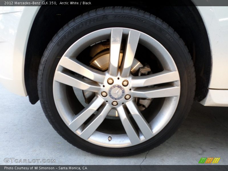 Arctic White / Black 2012 Mercedes-Benz GLK 350