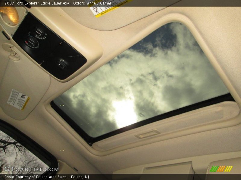 Oxford White / Camel 2007 Ford Explorer Eddie Bauer 4x4