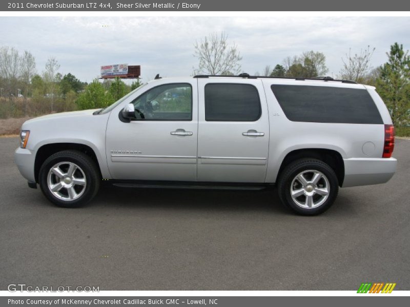  2011 Suburban LTZ 4x4 Sheer Silver Metallic