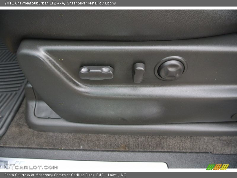 Sheer Silver Metallic / Ebony 2011 Chevrolet Suburban LTZ 4x4