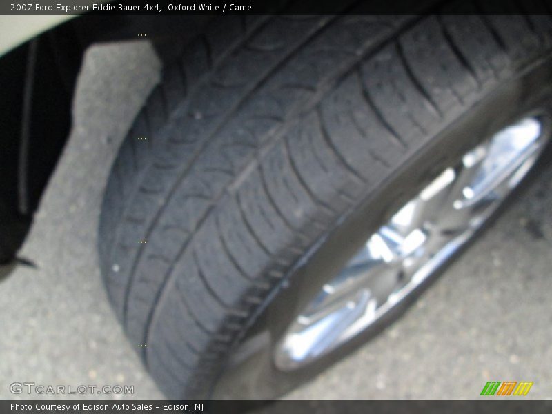 Oxford White / Camel 2007 Ford Explorer Eddie Bauer 4x4