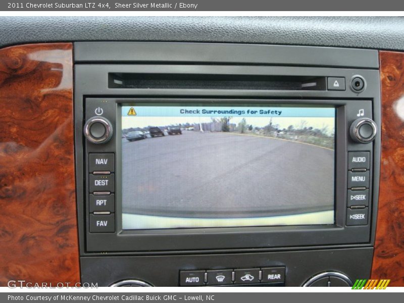 Sheer Silver Metallic / Ebony 2011 Chevrolet Suburban LTZ 4x4