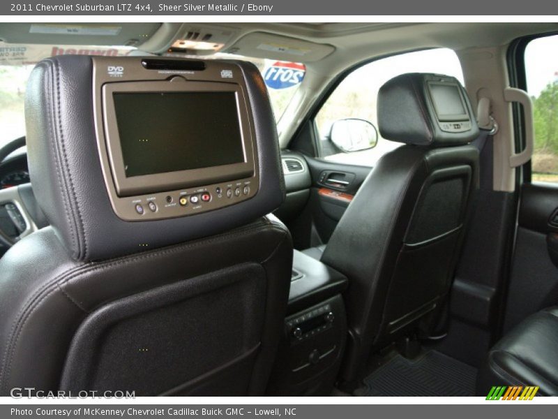 Sheer Silver Metallic / Ebony 2011 Chevrolet Suburban LTZ 4x4