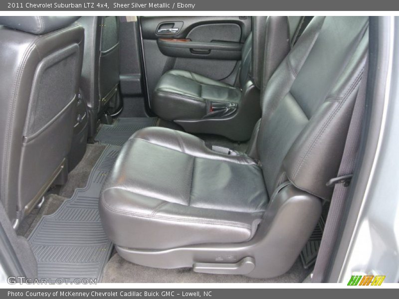 Sheer Silver Metallic / Ebony 2011 Chevrolet Suburban LTZ 4x4