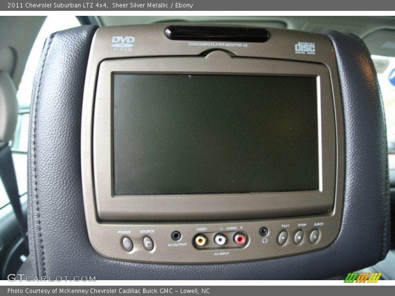 Sheer Silver Metallic / Ebony 2011 Chevrolet Suburban LTZ 4x4