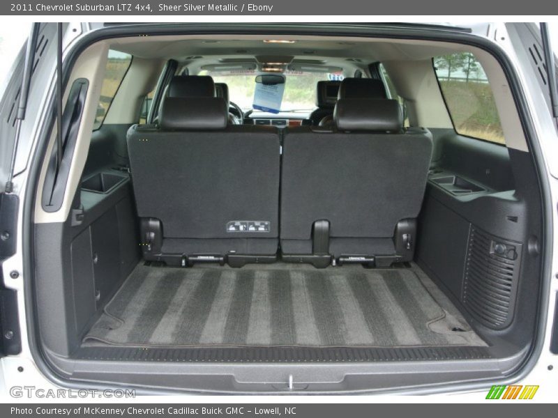 Sheer Silver Metallic / Ebony 2011 Chevrolet Suburban LTZ 4x4