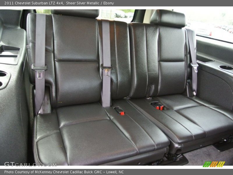 Sheer Silver Metallic / Ebony 2011 Chevrolet Suburban LTZ 4x4