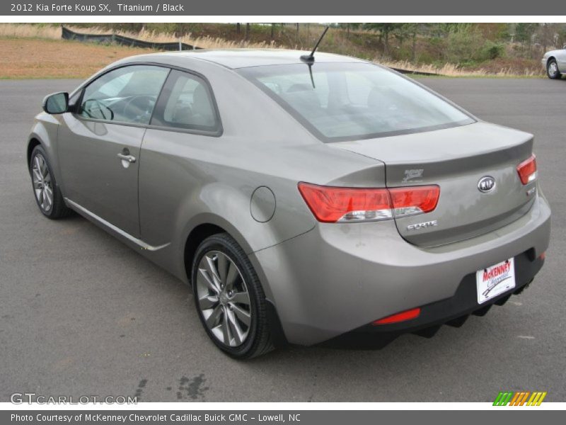 Titanium / Black 2012 Kia Forte Koup SX