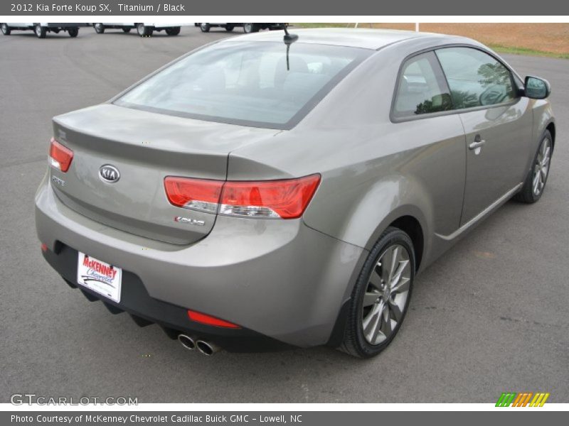 Titanium / Black 2012 Kia Forte Koup SX